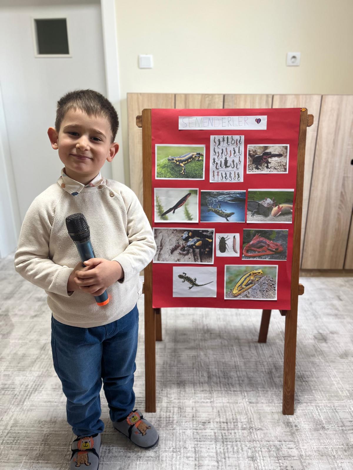 Toprakta ve Suda Yaşayan Hayvanların Tanıtım Günleri 6. Semender